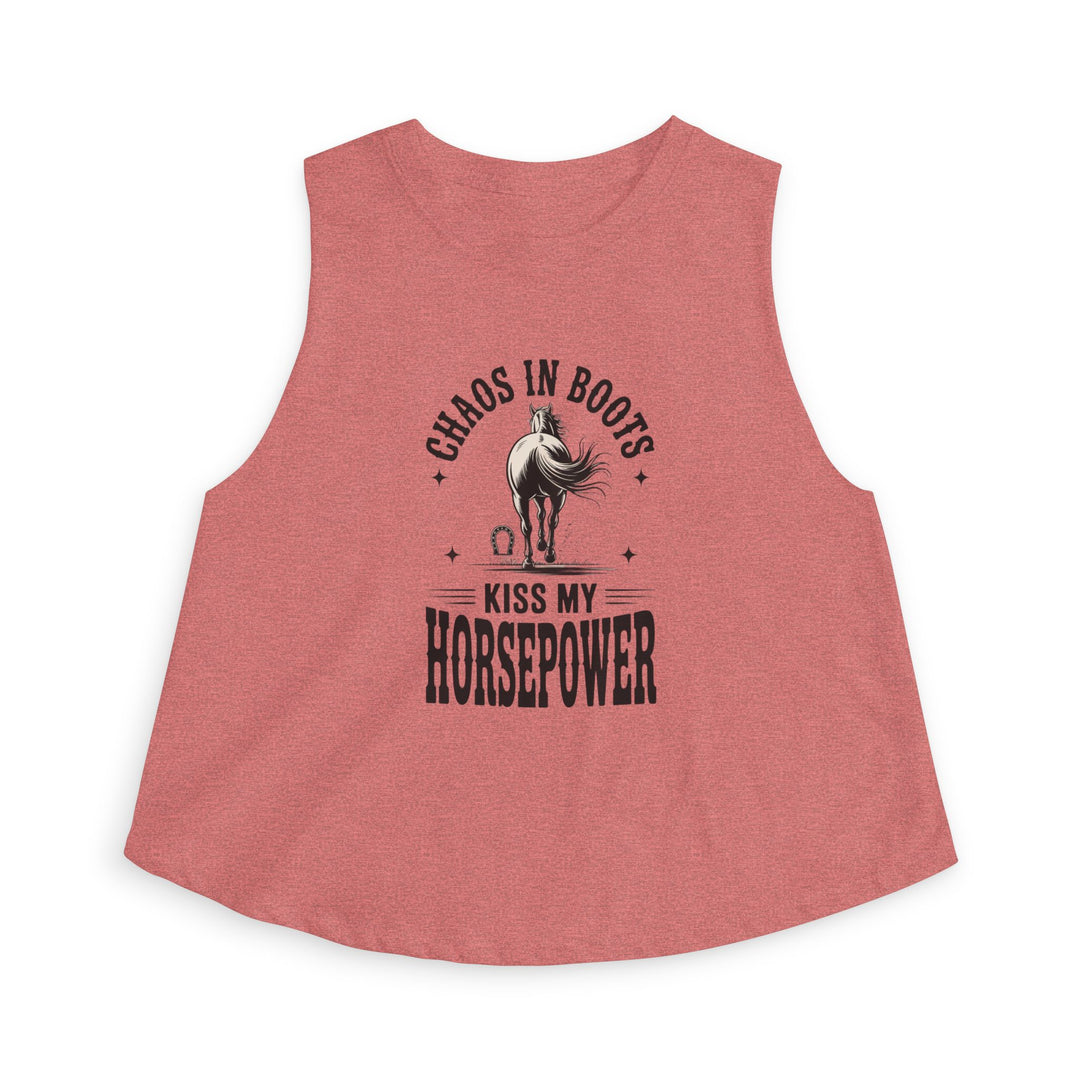 Chaos in Boots, Kiss My Horsepower Crop Top
