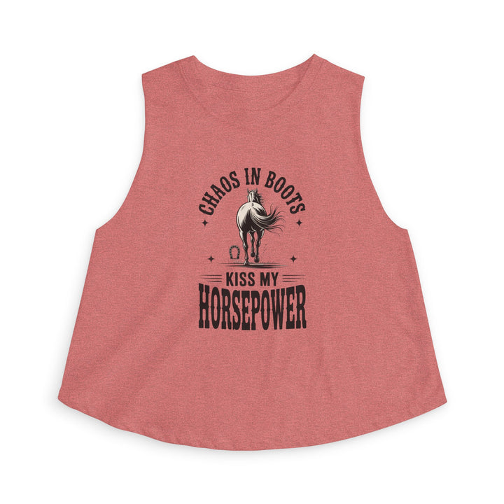 Chaos in Boots, Kiss My Horsepower Crop Top