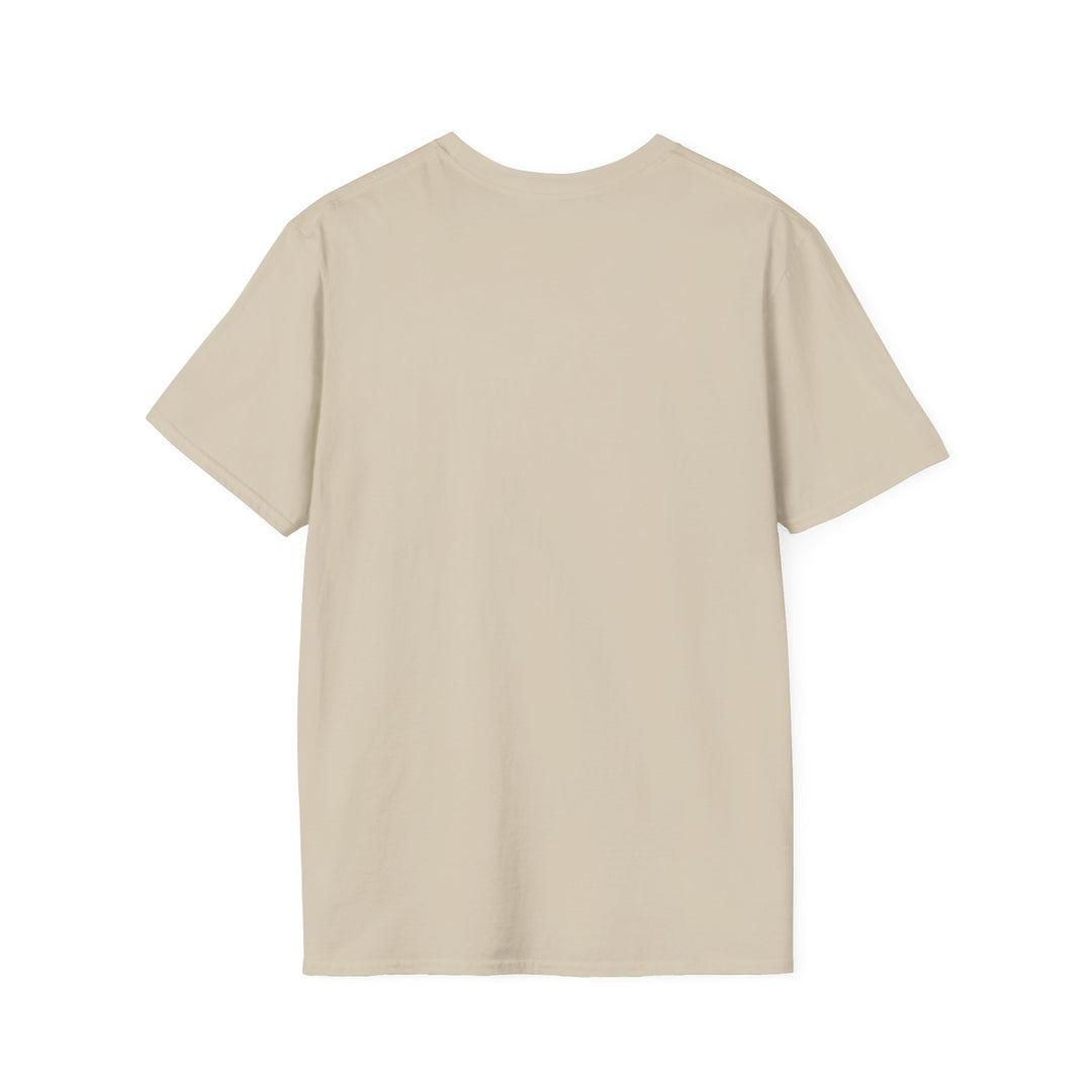 Beige No Grit, No Glory t-shirt back