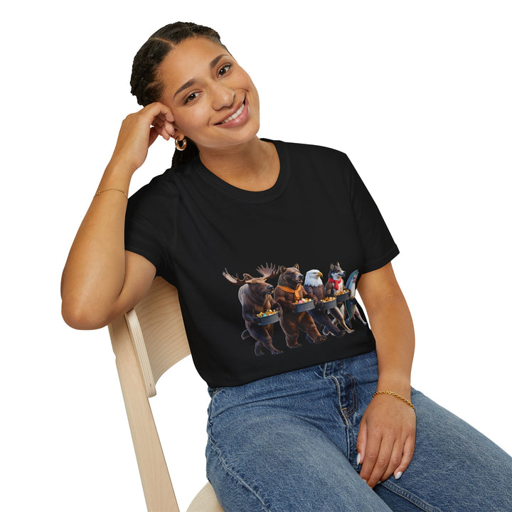Alaska Halloween Wildlife Parade T-Shirt