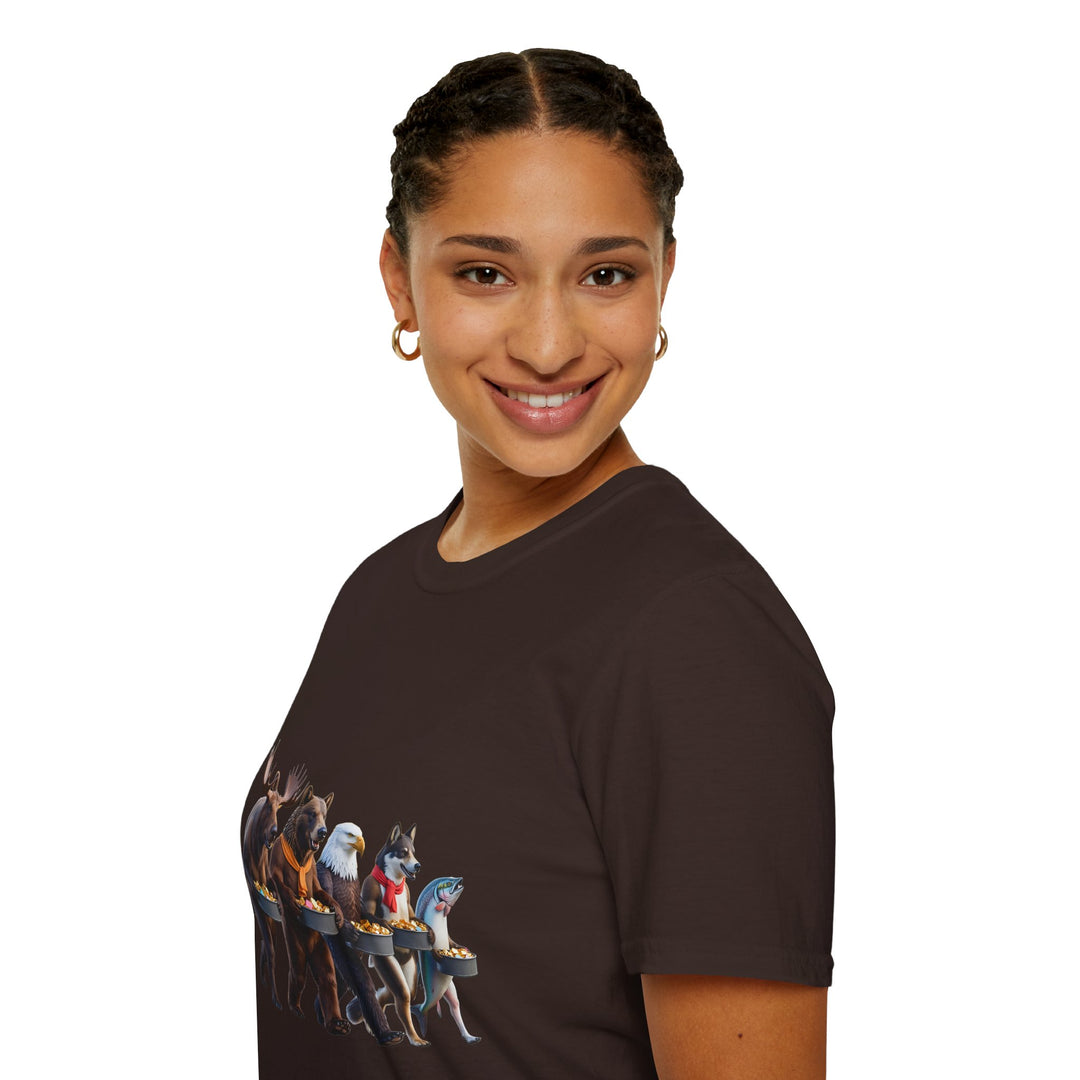 Alaska Halloween Wildlife Parade T-Shirt