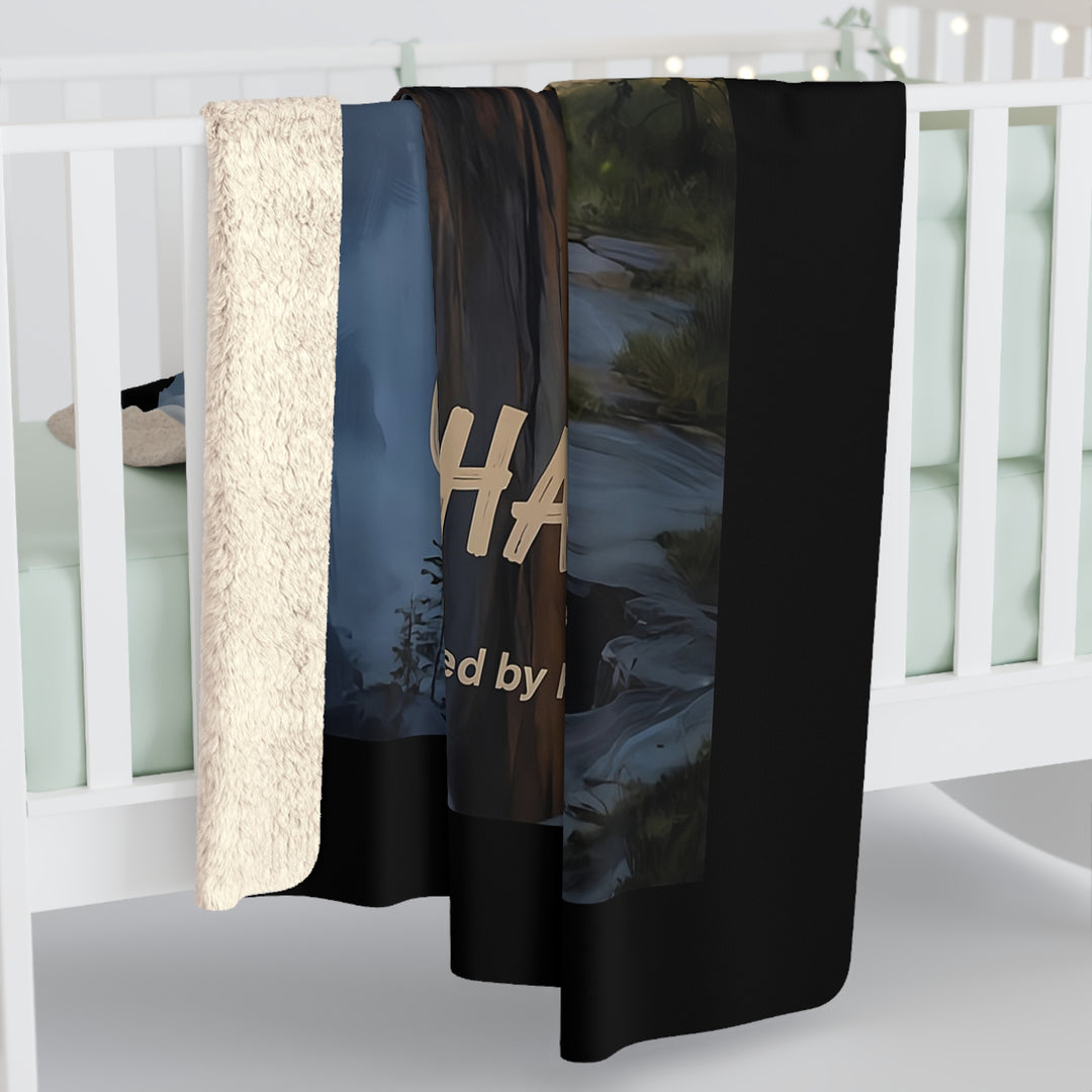 Inspirational Sherpa Fleece Blanket - Unshakable Design