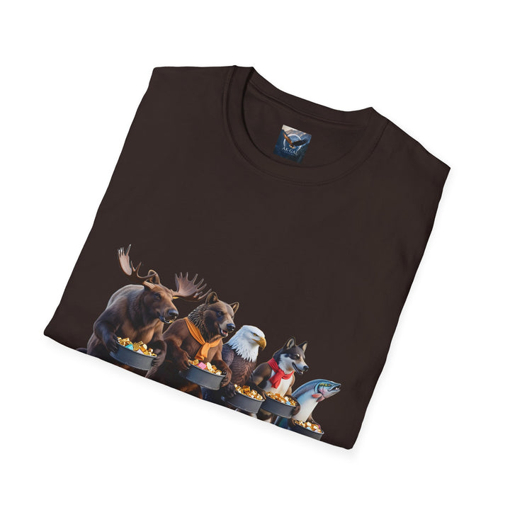 Alaska Halloween Wildlife Parade T-Shirt