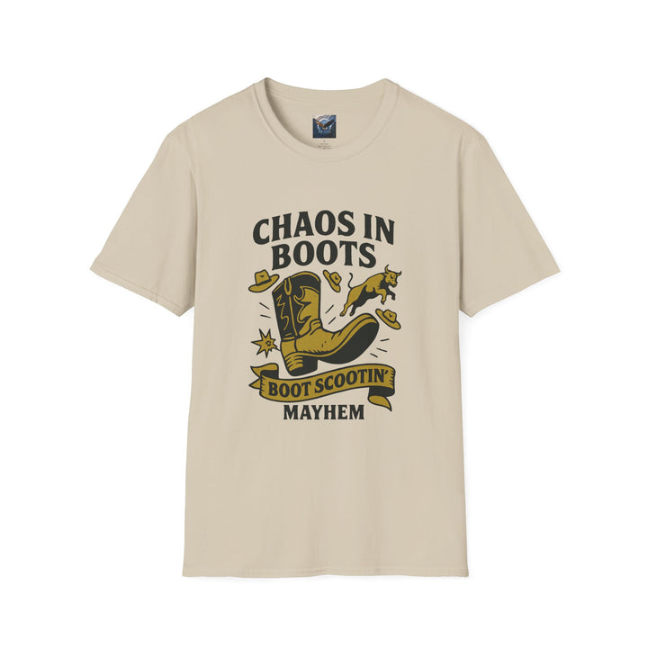 Chaos in Boots - Boot Scootin' Mayhem T-Shirt