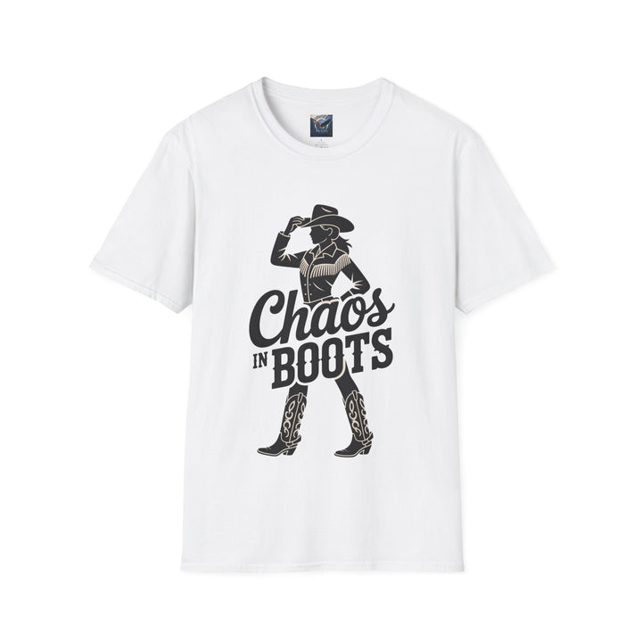 Chaos in Boots Cowgirl Grit T-shirt