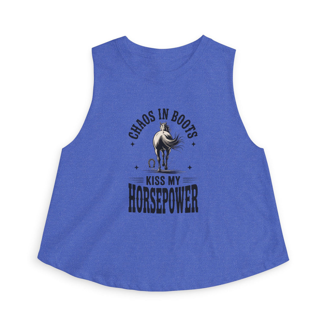 Chaos in Boots, Kiss My Horsepower Crop Top