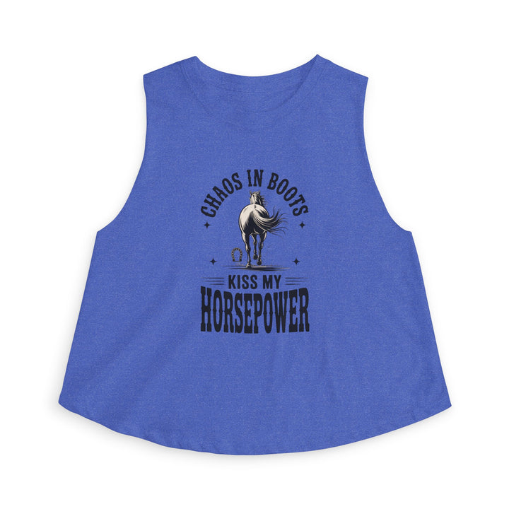 Chaos in Boots, Kiss My Horsepower Crop Top