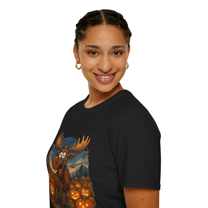 Happy Moose Halloween T-Shirt