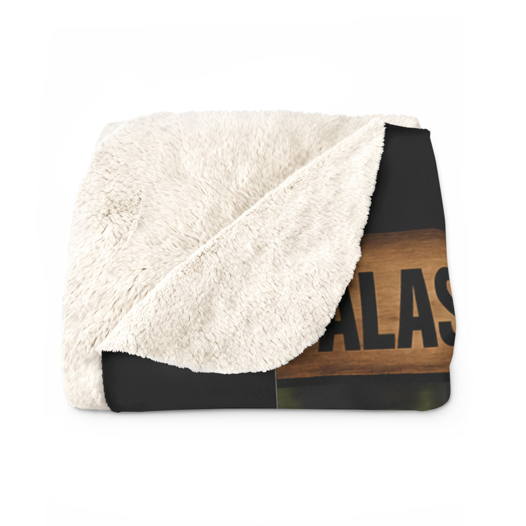 Sherpa Blanket - Alaska Wildlife Survival Guide Design