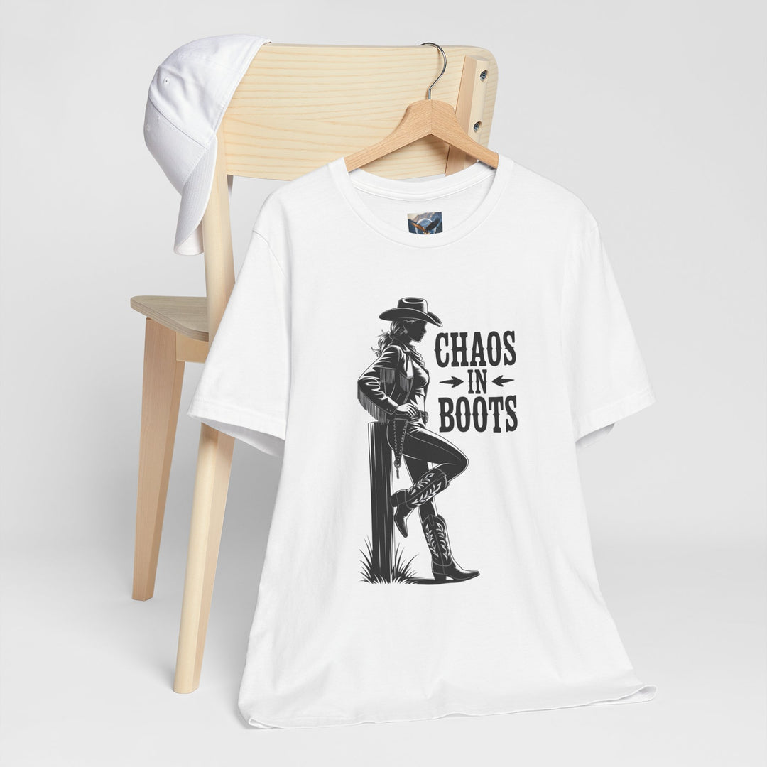 Chaos in Boots T-Cowgirl Rebel (Bella)