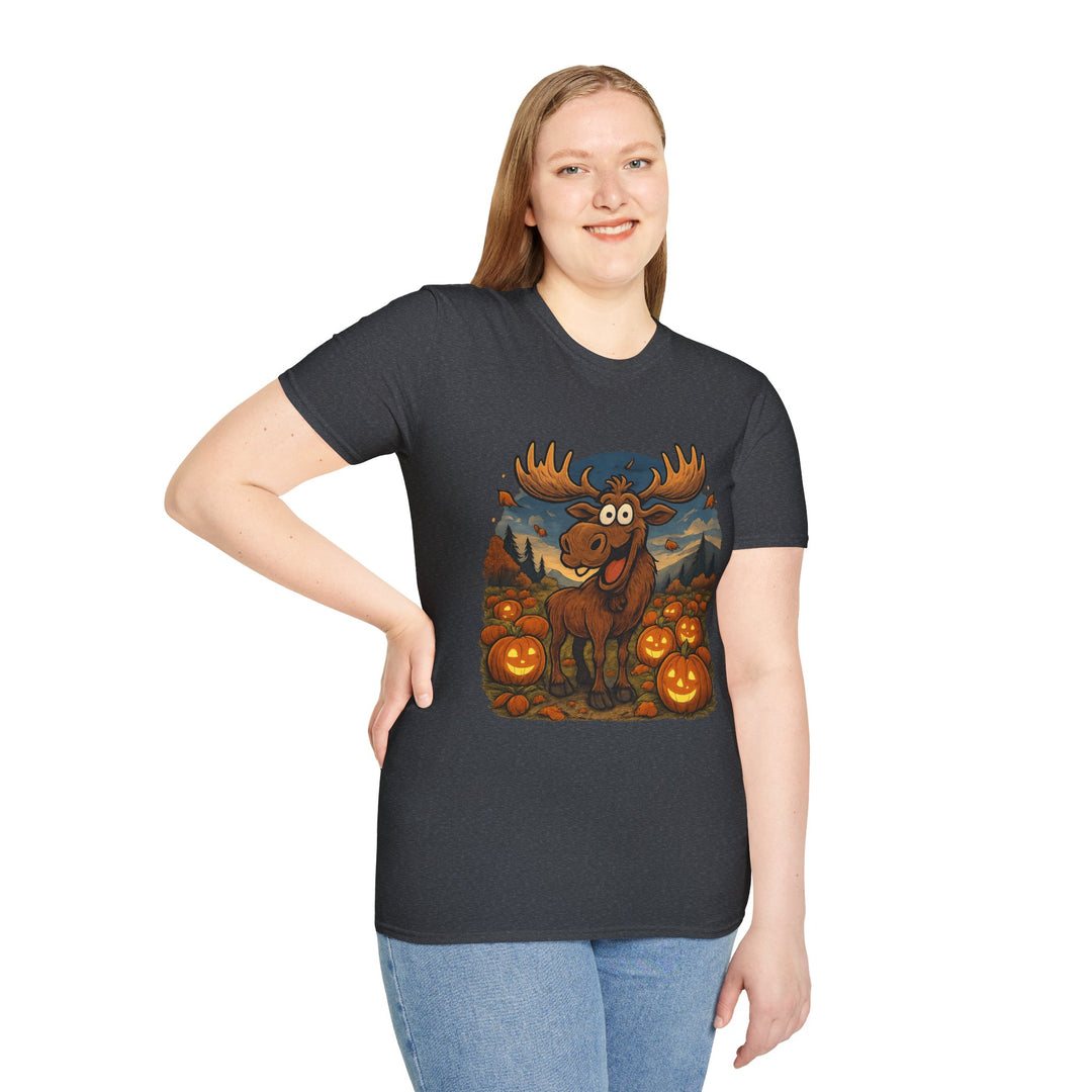 Happy Moose Halloween T-Shirt