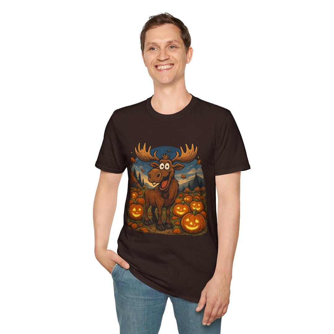 Happy Moose Halloween T-Shirt
