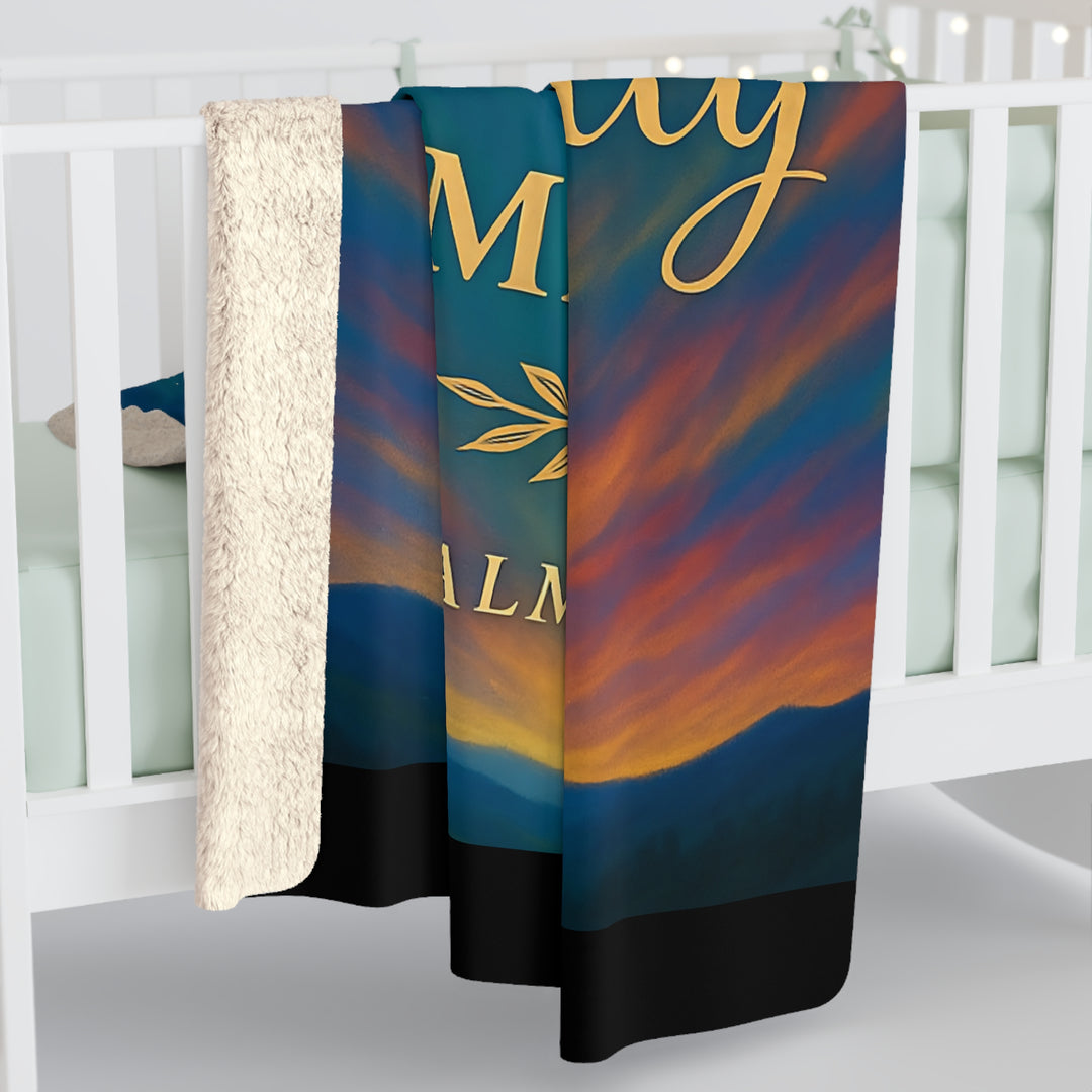 I am Fearfully and Wonderfully Made Sherpa Fleece Blanket