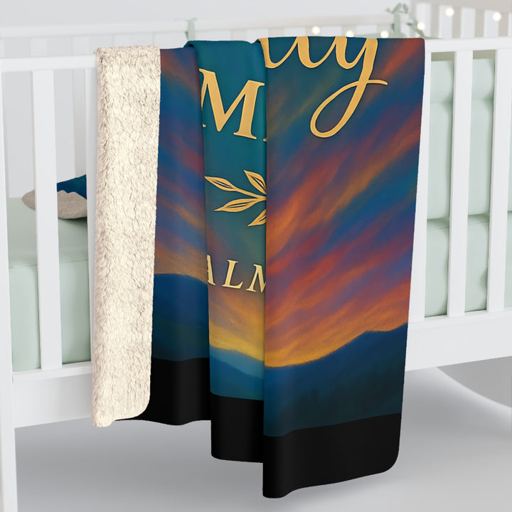 I am Fearfully and Wonderfully Made Sherpa Fleece Blanket
