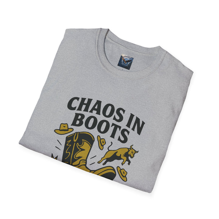 Chaos in Boots - Boot Scootin' Mayhem T-Shirt