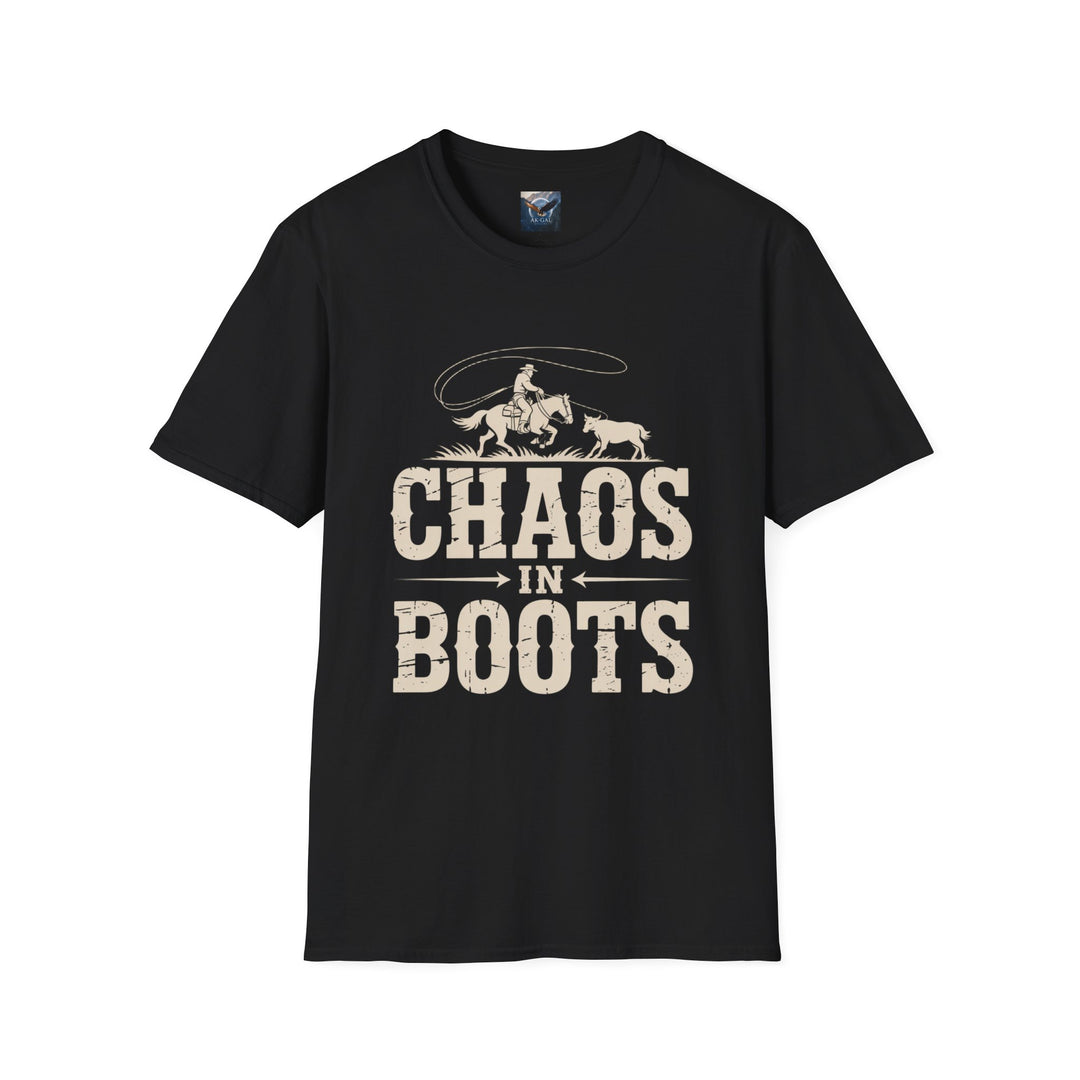 Roping Chaos in Boots T-Shirt
