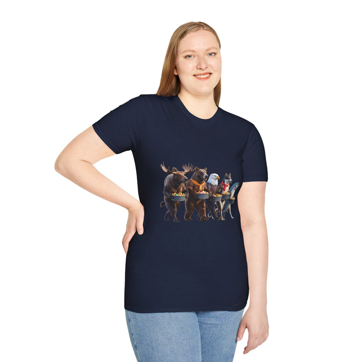 Alaska Halloween Wildlife Parade T-Shirt