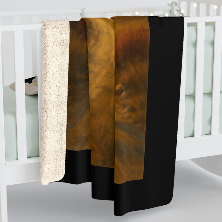 Sherpa Fleece Blanket - Purpose Will Carry Me Design