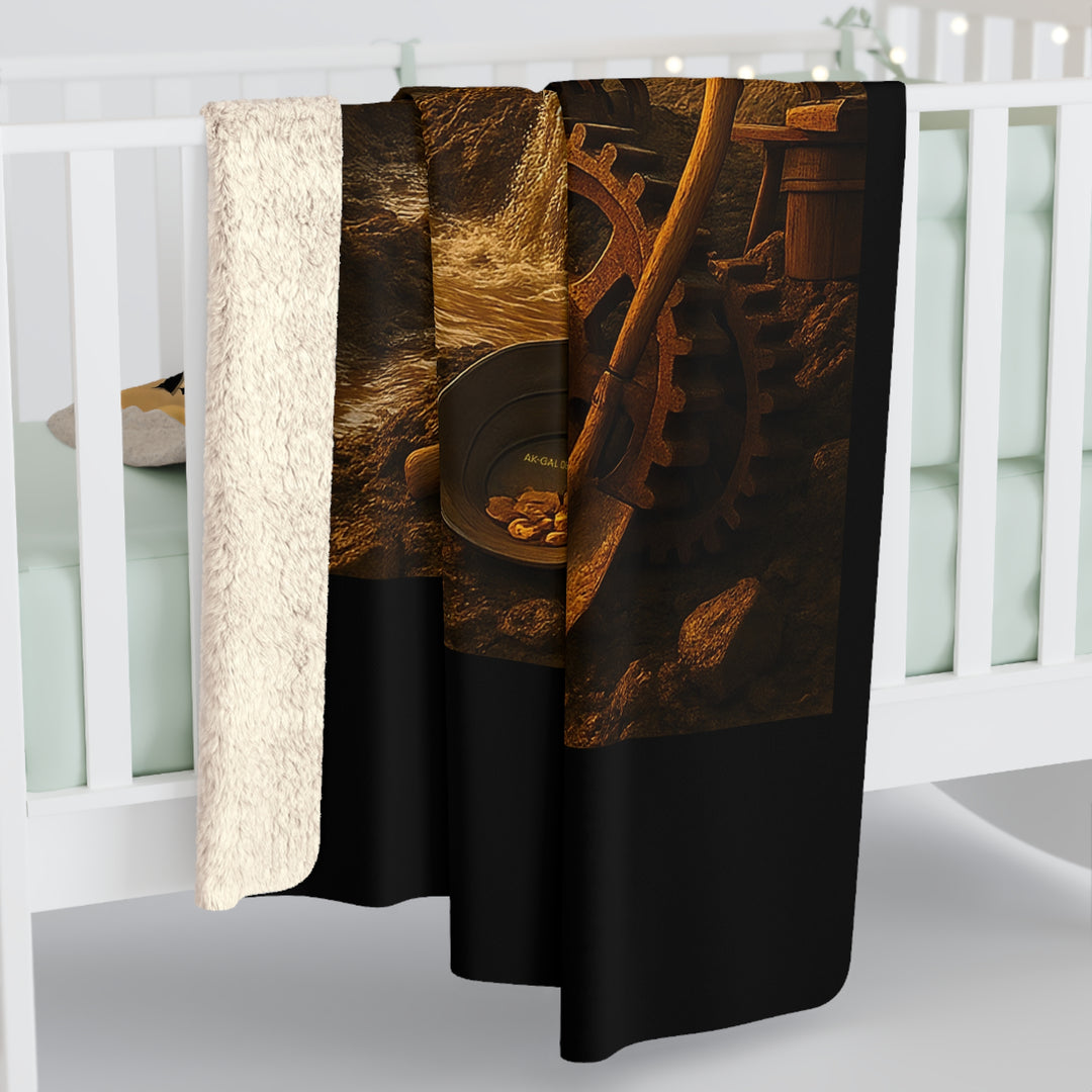 Sherpa Fleece Blanket - Rock, Rumble & Reward Design