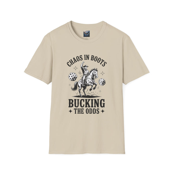 Chaos in Boots - Bucking the Odds T-Shirt