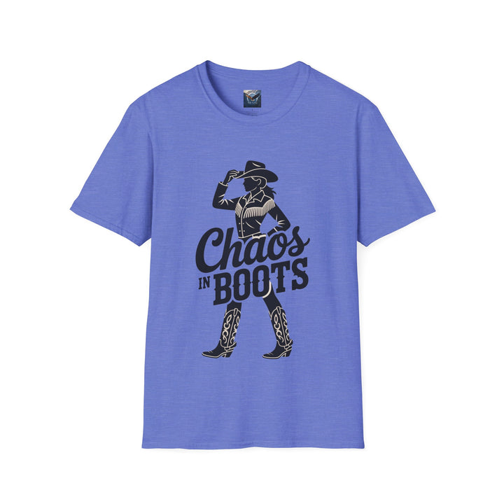 Chaos in Boots Cowgirl Grit T-shirt