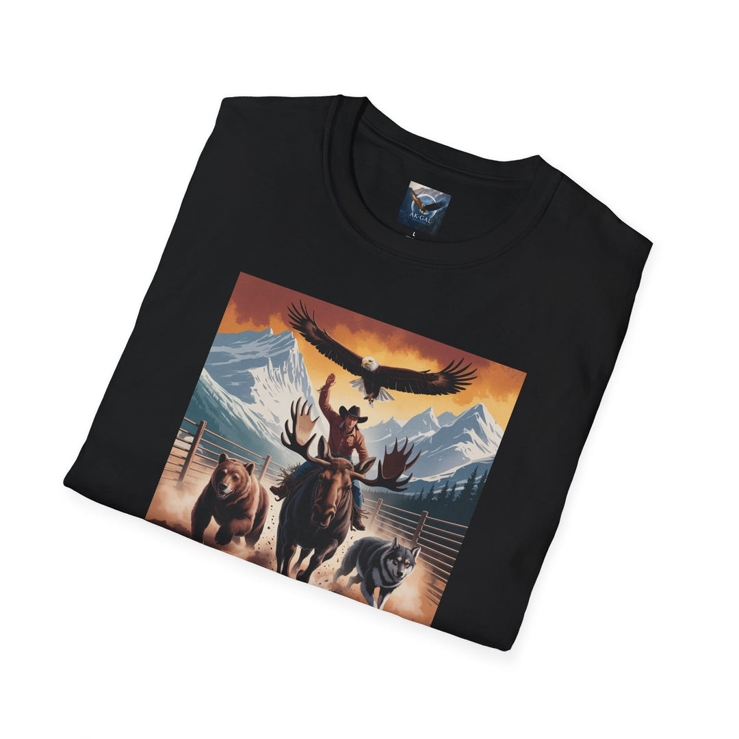 Copy of Chaos in Boots Alaska Rodeo 2026 T-Shirt