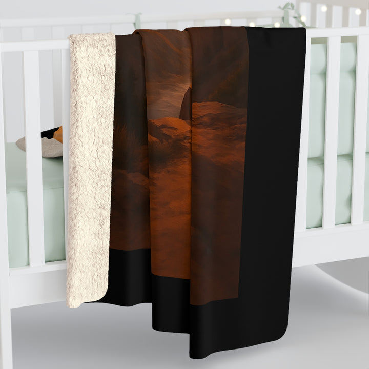 Inspirational Sherpa Fleece Blanket - Made for This Moment Design