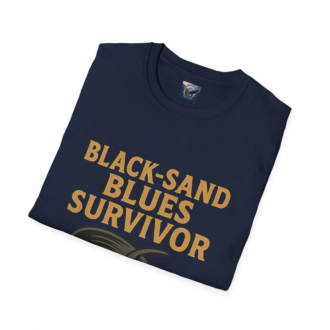 Black Sand Blues Survivor T-Shirt