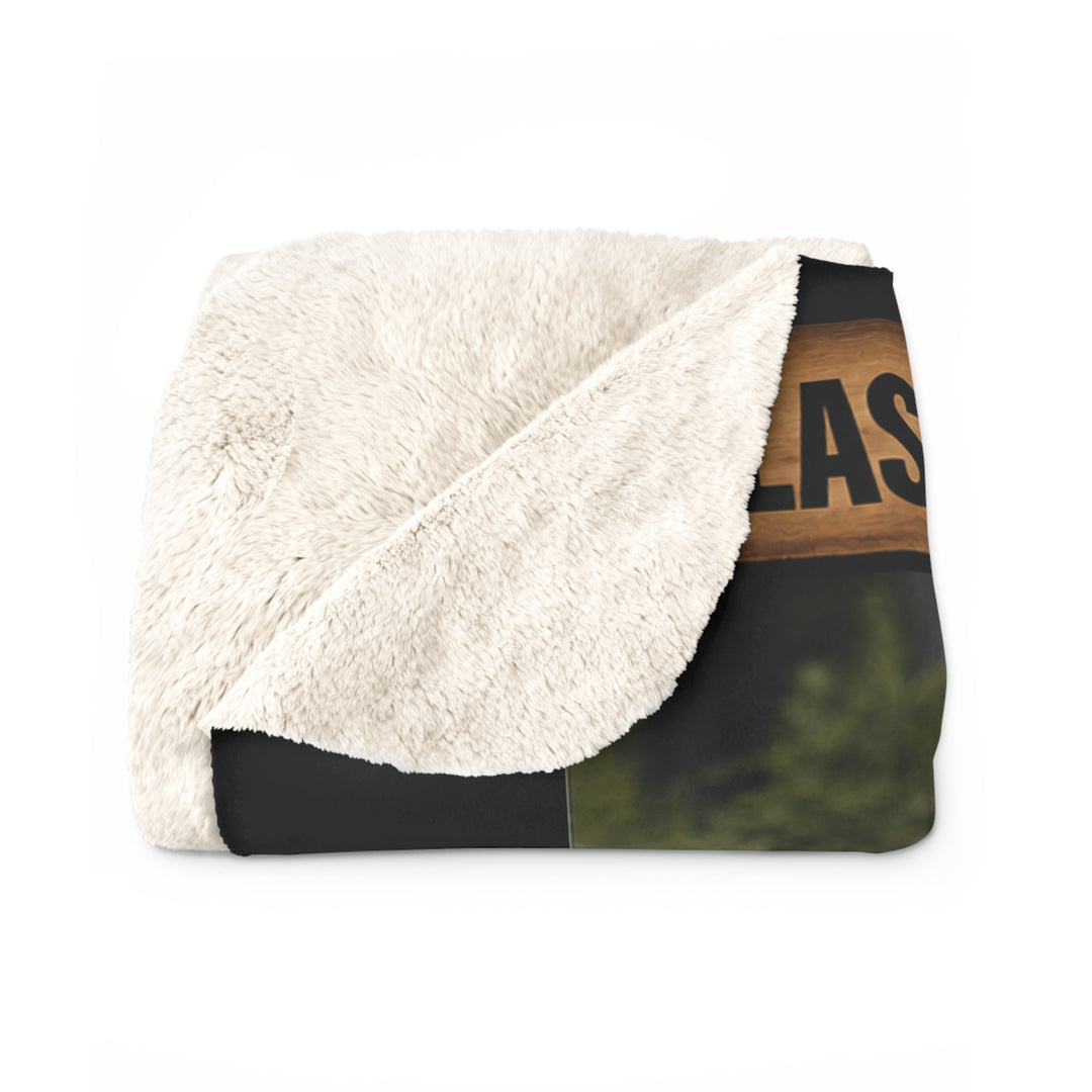 Sherpa Blanket - Alaska Wildlife Survival Guide Design