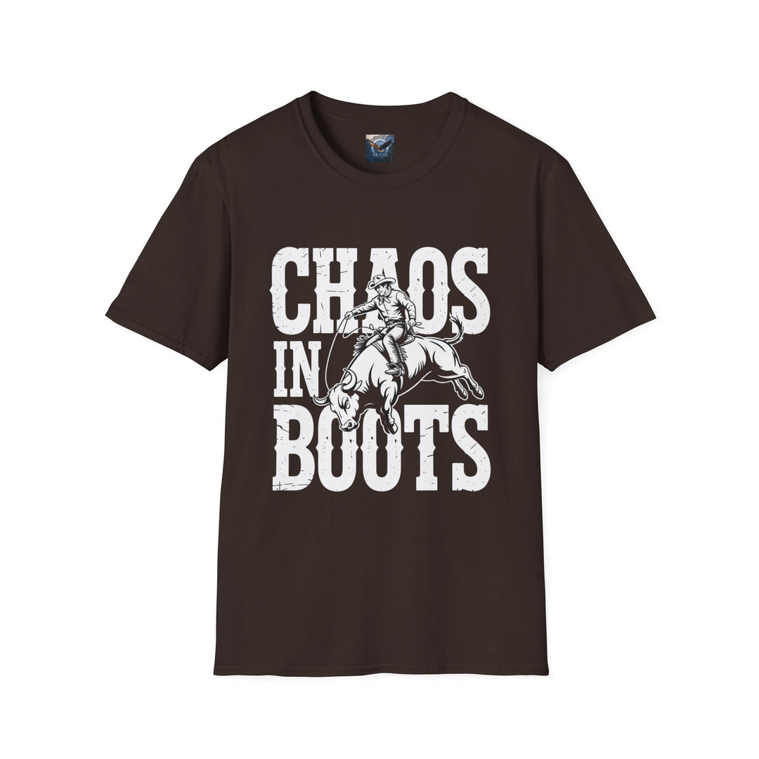 Bullrider Chaos in Boots T-Shirt