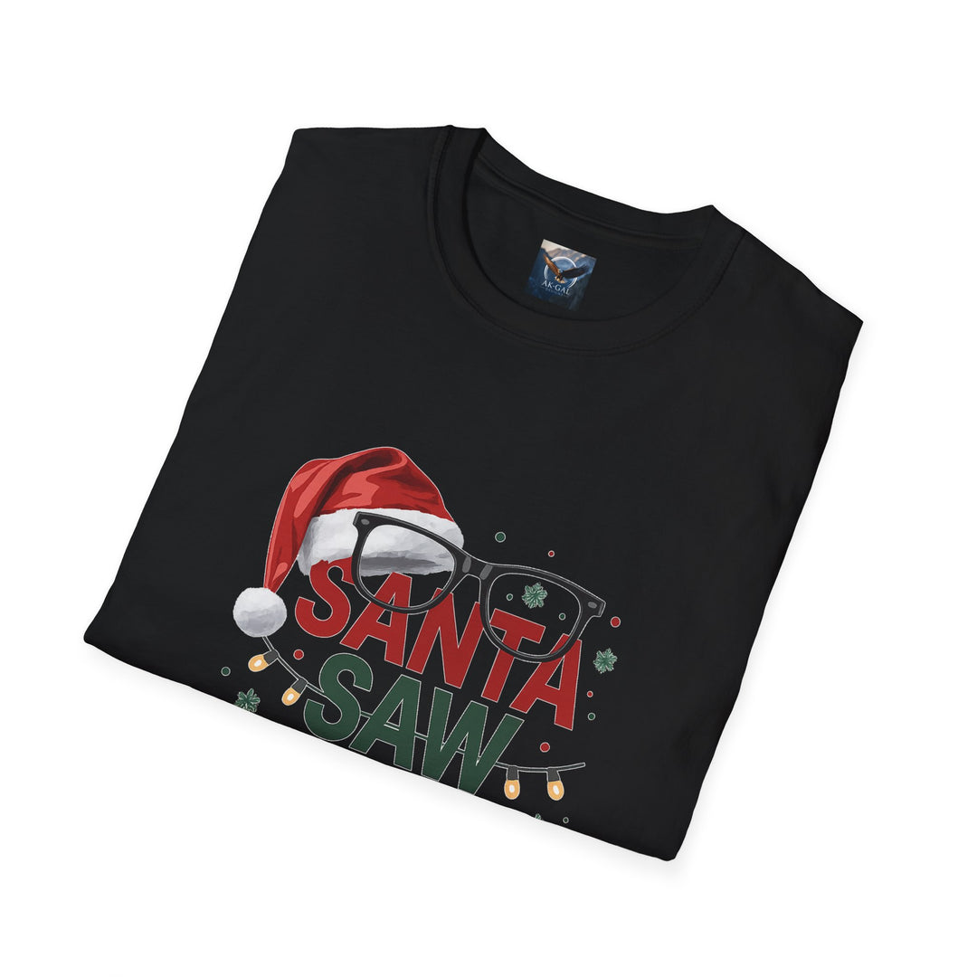 Santa Saw Your Socials T-Shirt