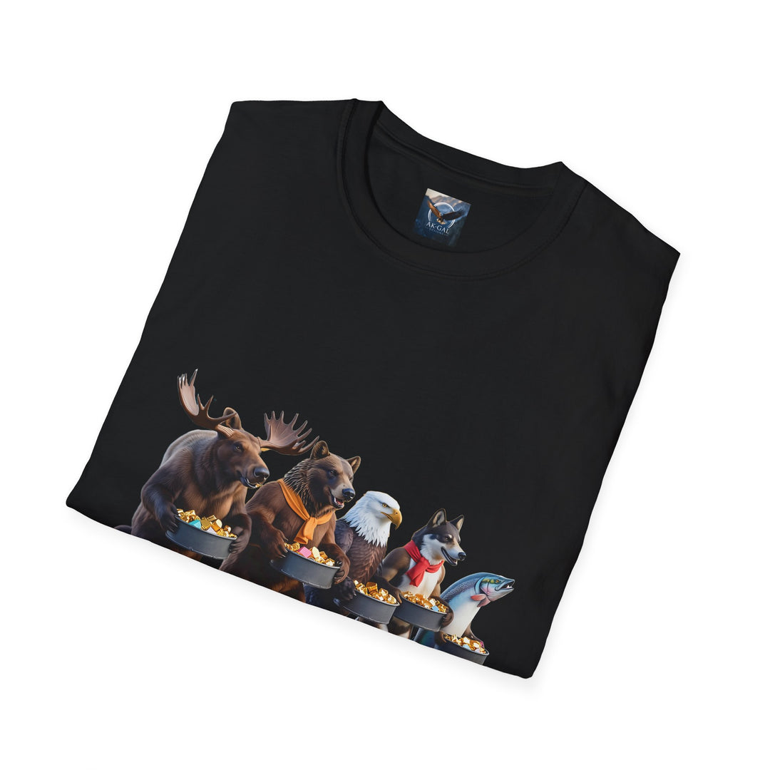 Alaska Halloween Wildlife Parade T-Shirt