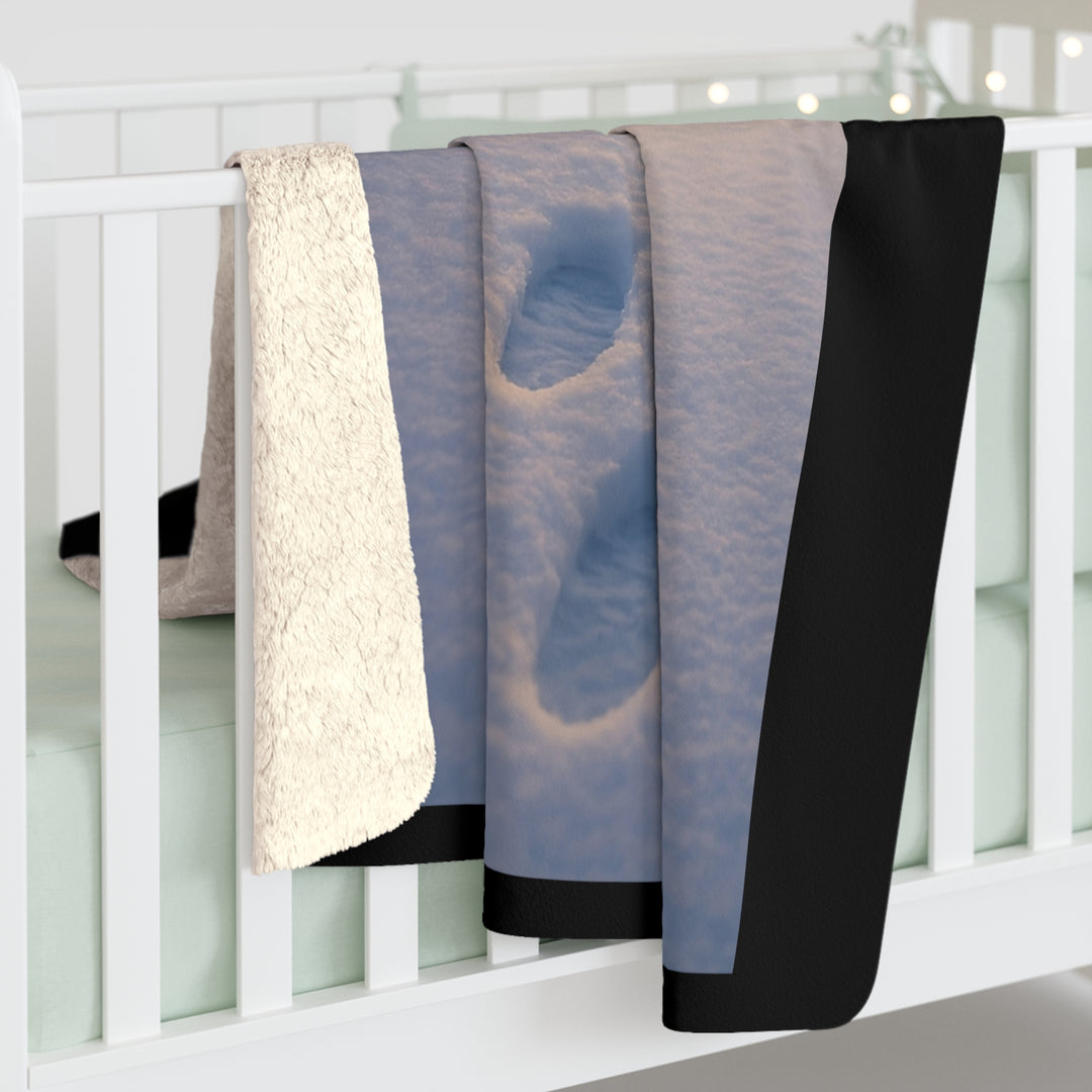 Inspirational Sherpa Fleece Blanket - Chosen and Called Design