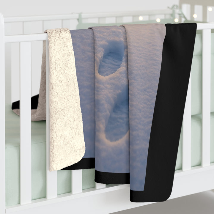 Inspirational Sherpa Fleece Blanket - Chosen and Called Design