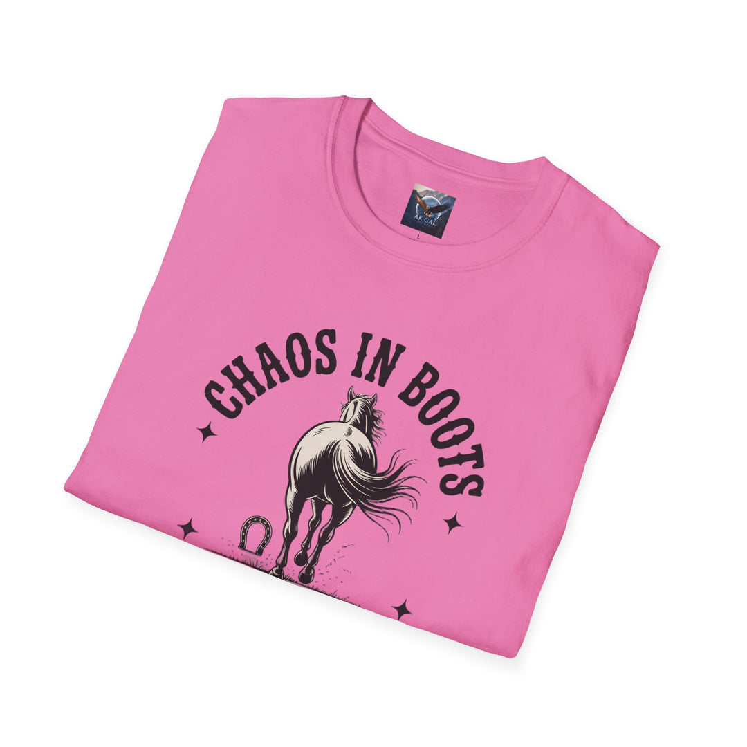 Chaos in Boots - Kiss My Horsepower T-Shirt