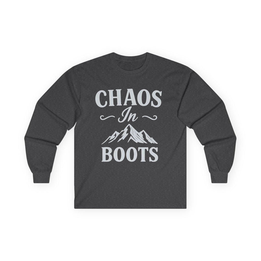Chaos in Boots Long Sleeve Tee