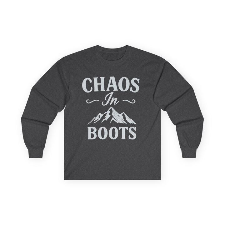 Chaos in Boots Long Sleeve Tee