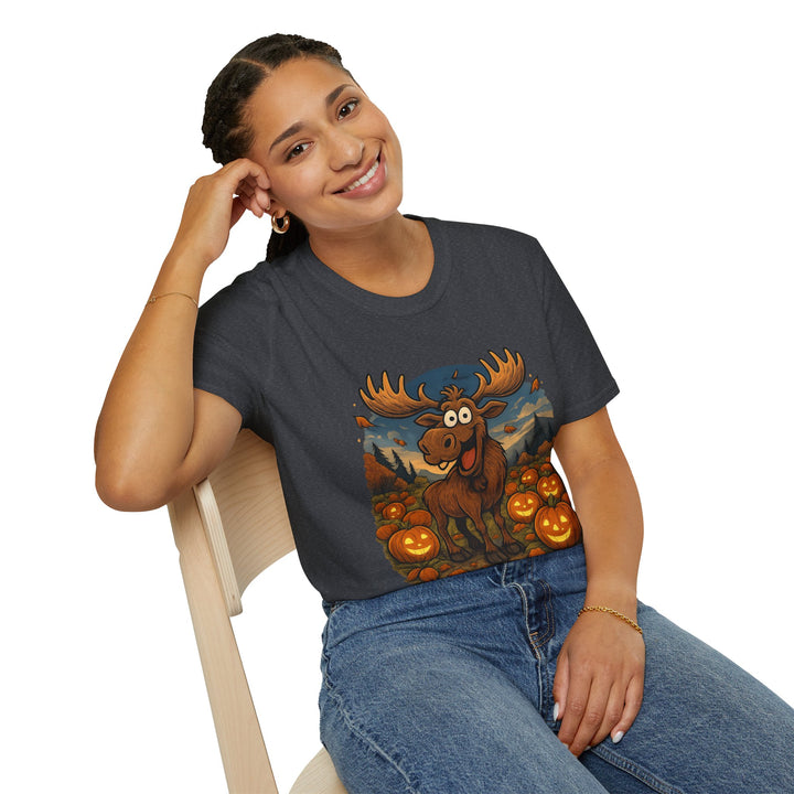 Happy Moose Halloween T-Shirt