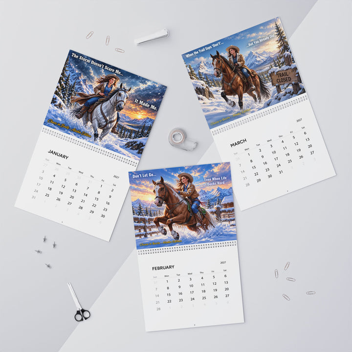 Chaos in Boots Wall Calendar 2027