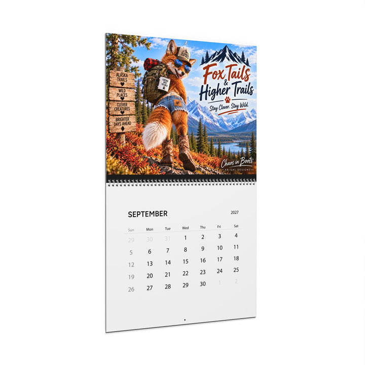 2027 Alaska Animals with Attitude Wall Calendar – Funny Alaska Wildlife Gift