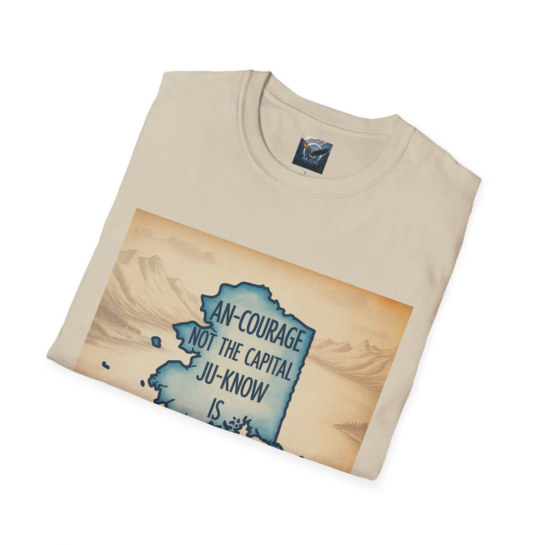 An-Courage Wilderness Map Edition T-Shirt