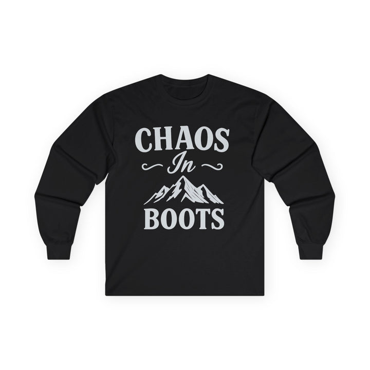 Chaos in Boots Long Sleeve Tee