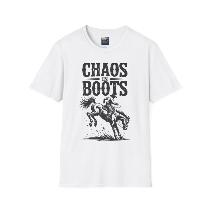 Chaos in Boots - Bronc T-Shirt