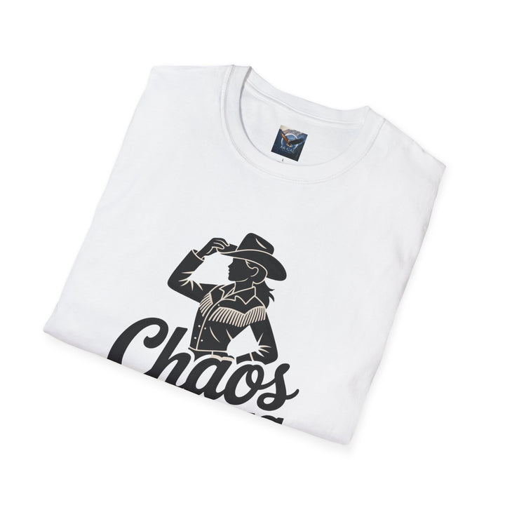 Chaos in Boots Cowgirl Grit T-shirt