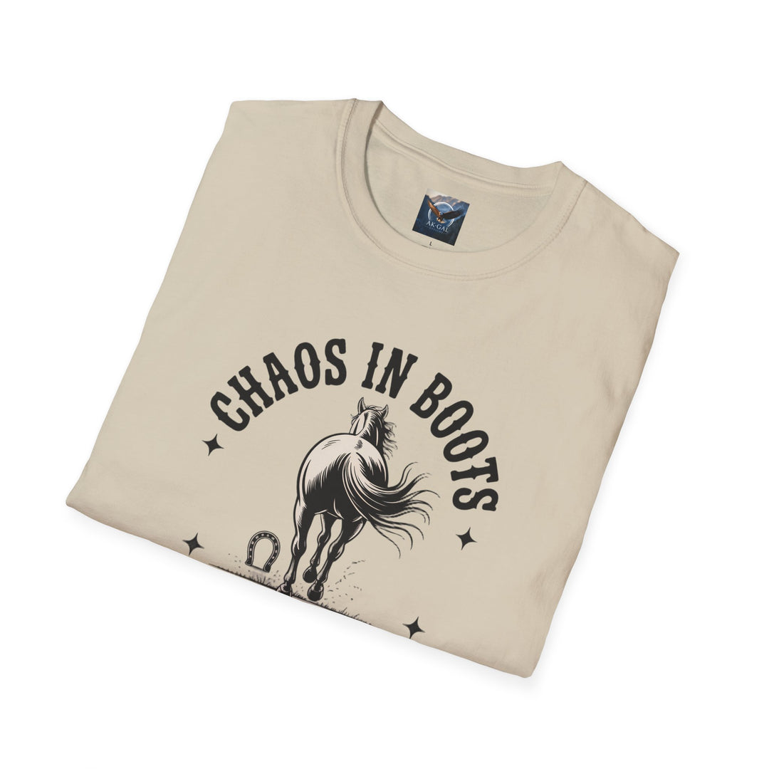 Chaos in Boots - Kiss My Horsepower T-Shirt