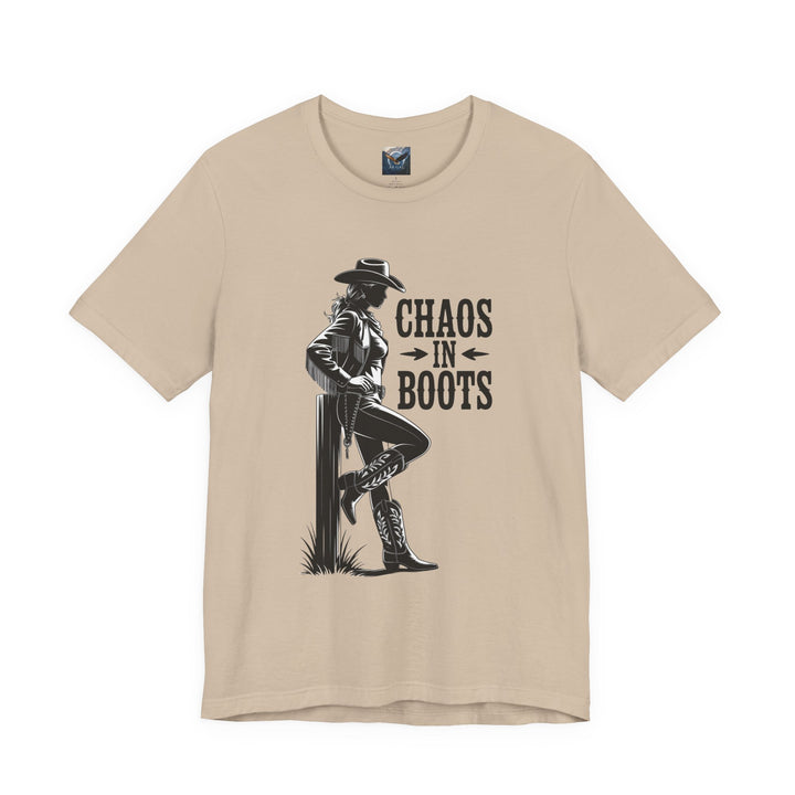 Chaos in Boots T-Cowgirl Rebel (Bella)