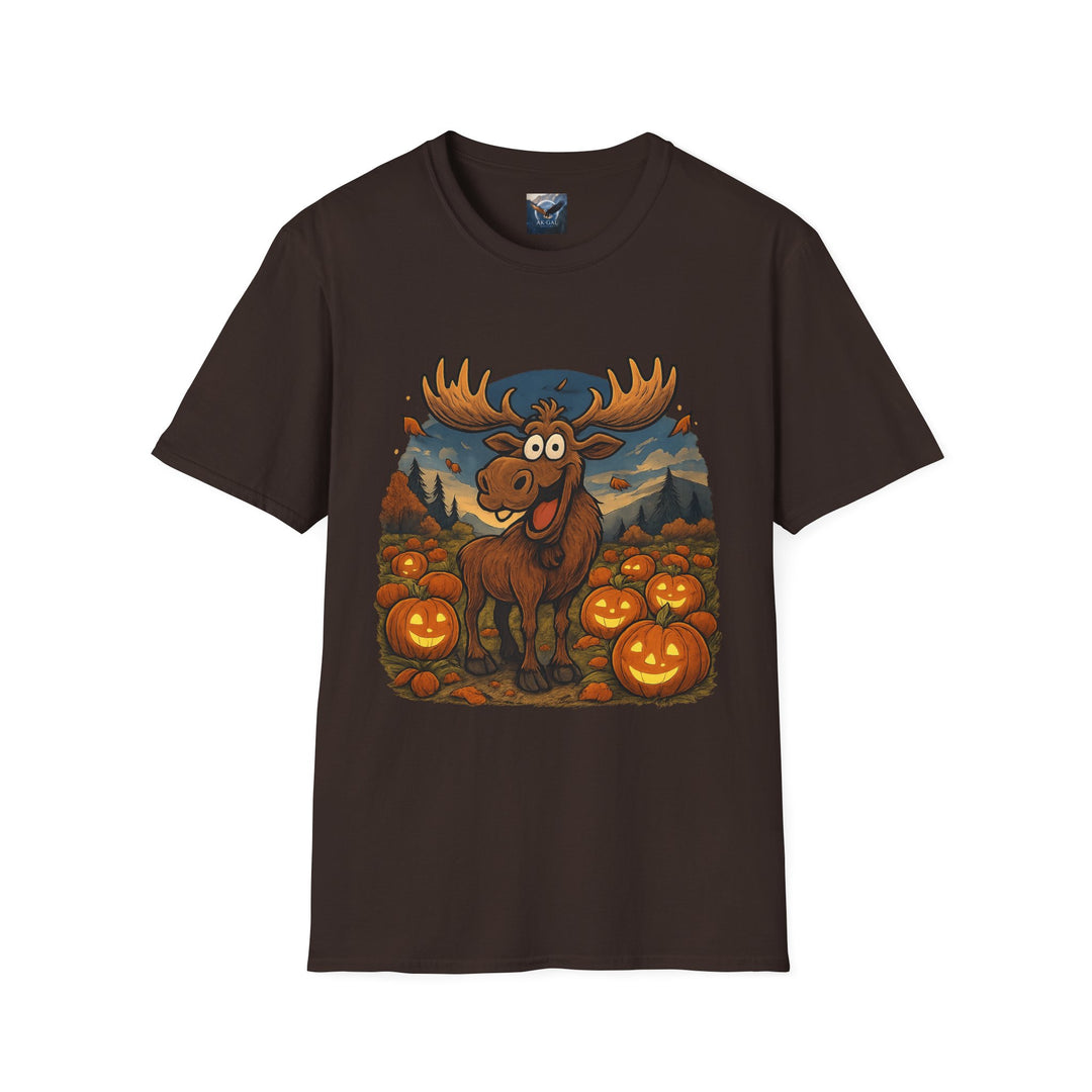 Happy Moose Halloween T-Shirt