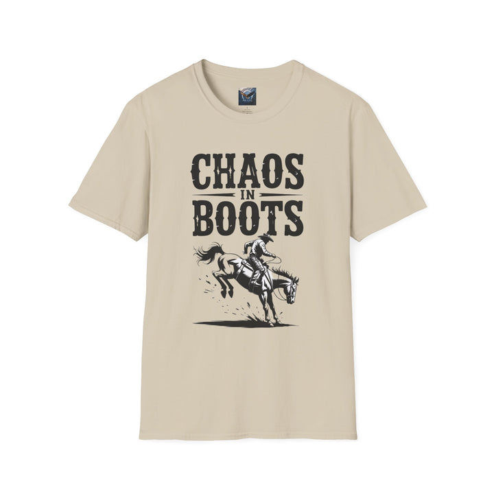 Chaos in Boots - Bronc T-Shirt
