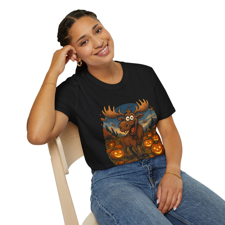 Happy Moose Halloween T-Shirt