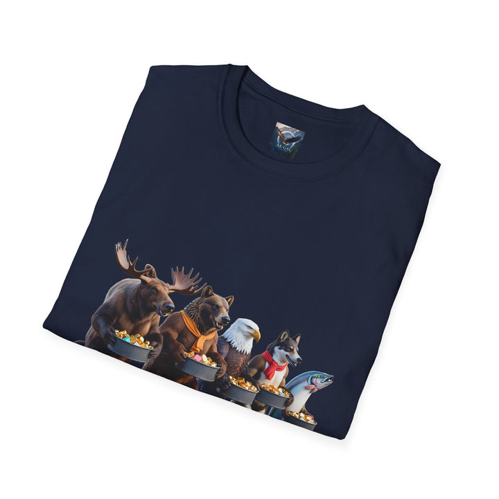 Alaska Halloween Wildlife Parade T-Shirt
